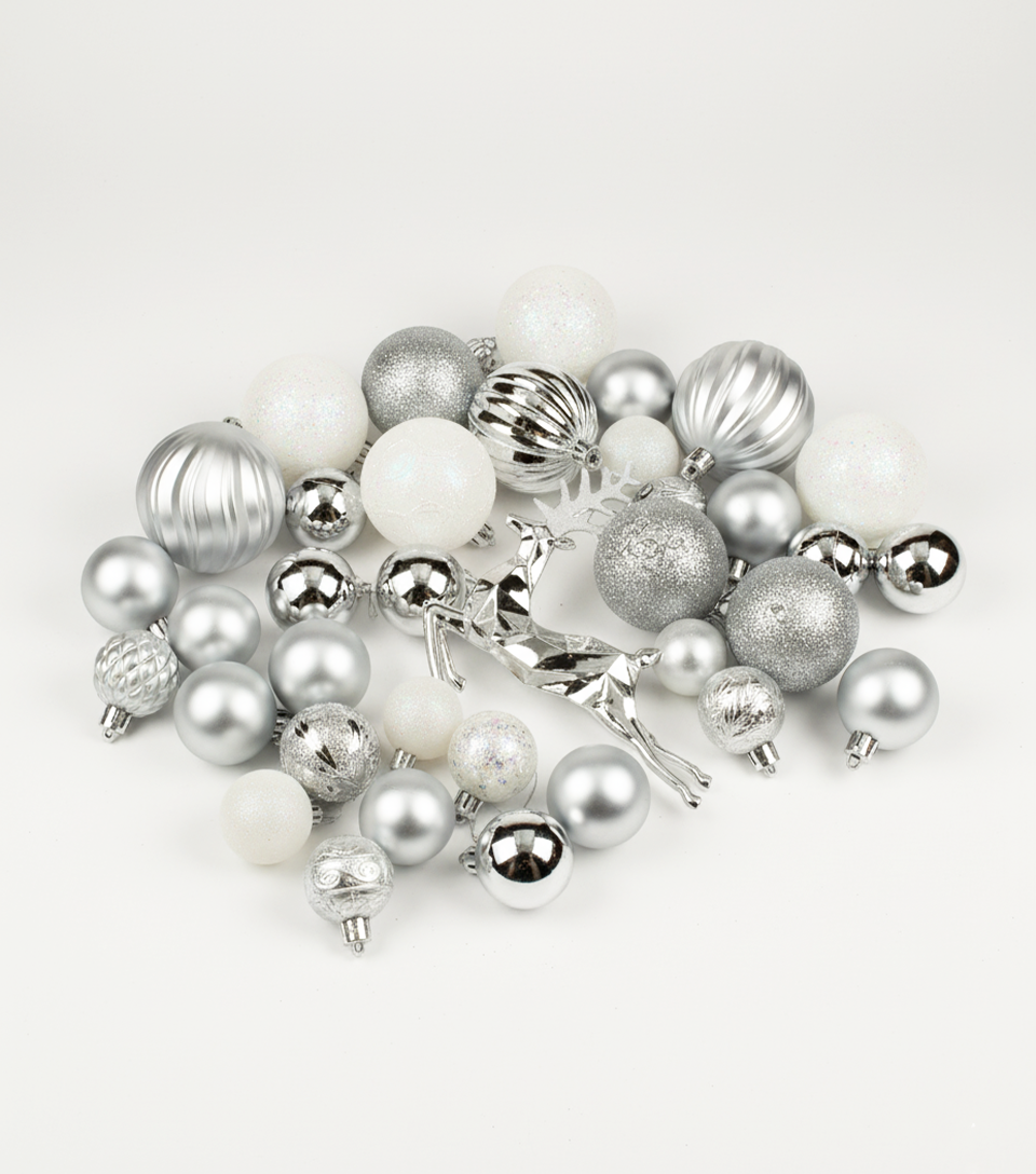 Winter Luxe Ornament Set